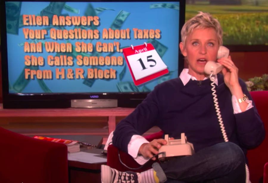 The Ellen Show Prank Calls Wallpaper