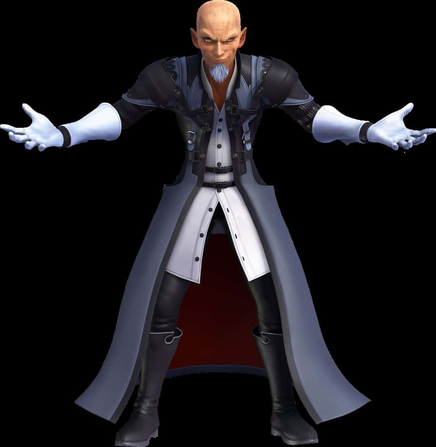 The Enigmatic And Powerful Xehanort From Kingdom Hearts Wallpaper