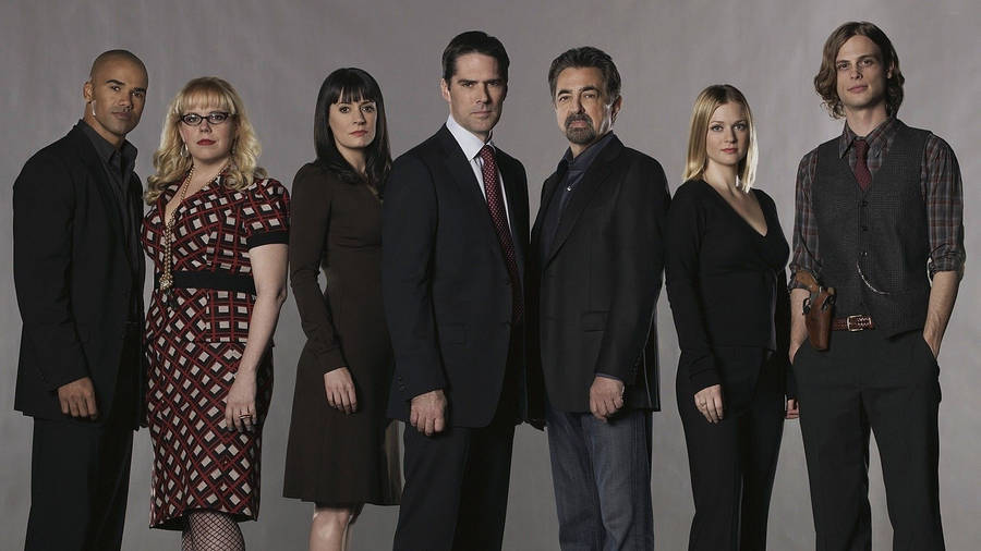 The Ensemble Cast Of Criminal Minds Season 16 Wallpaper