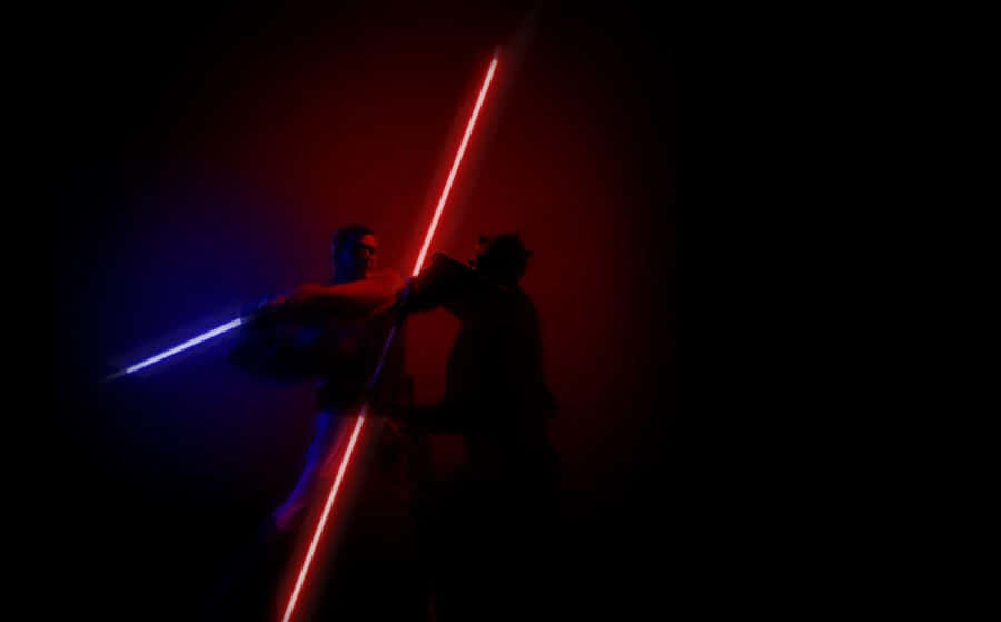The Epic High-stakes Lightsaber Duel