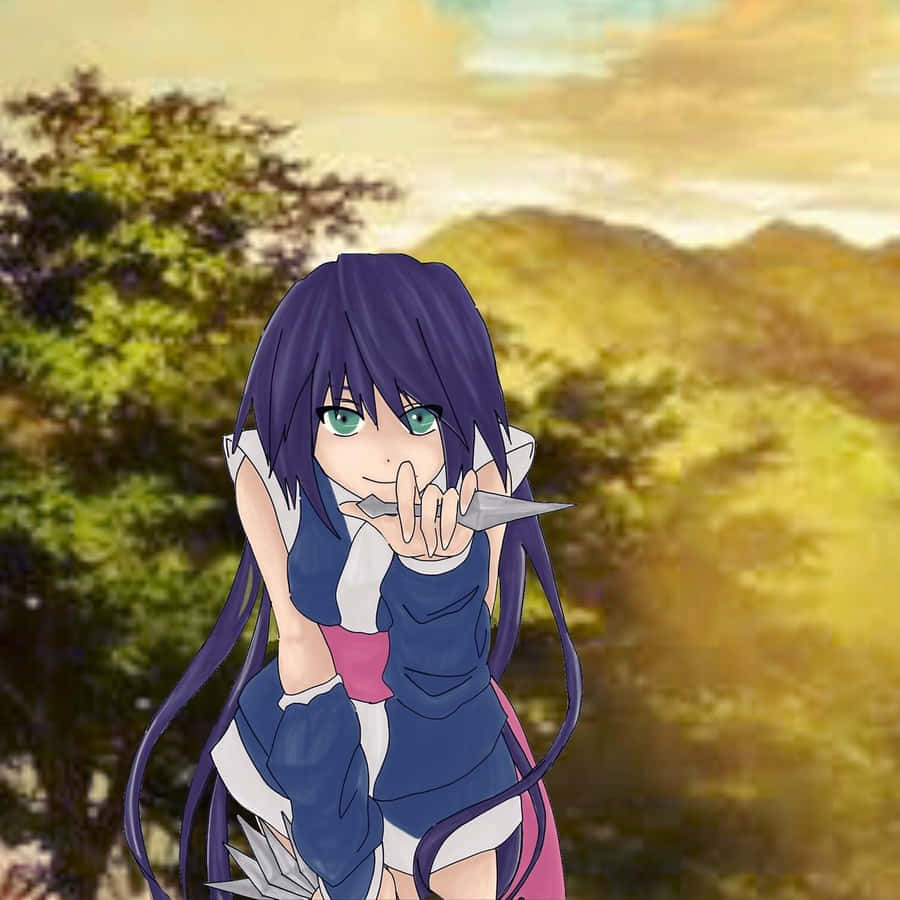 The Fearless Misao Makimachi Of Rurouni Kenshin Wallpaper