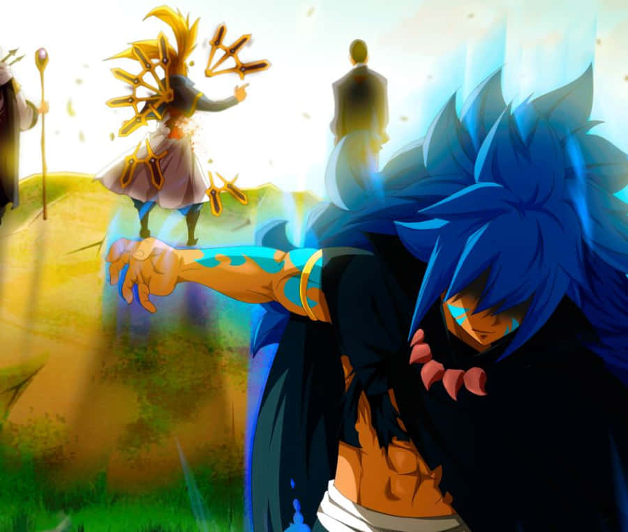 The Fearsome Acnologia Roars In Defiance Wallpaper