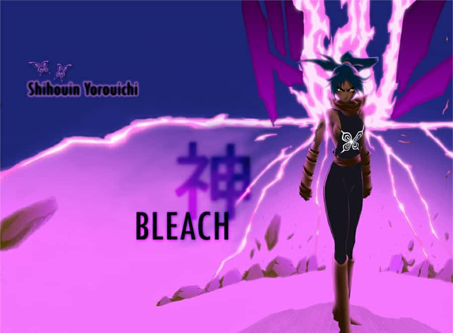 The Fierce And Fierce Yoruichi Shihoin Wallpaper