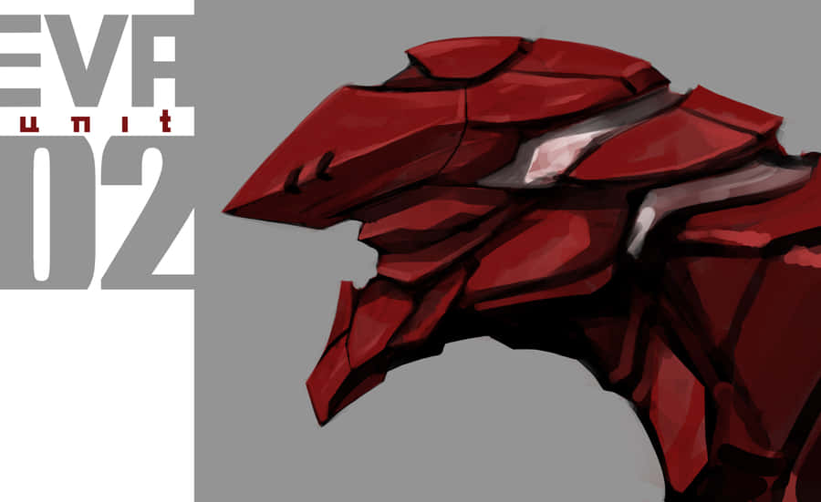 The Fierce Eva-02 In Action Wallpaper