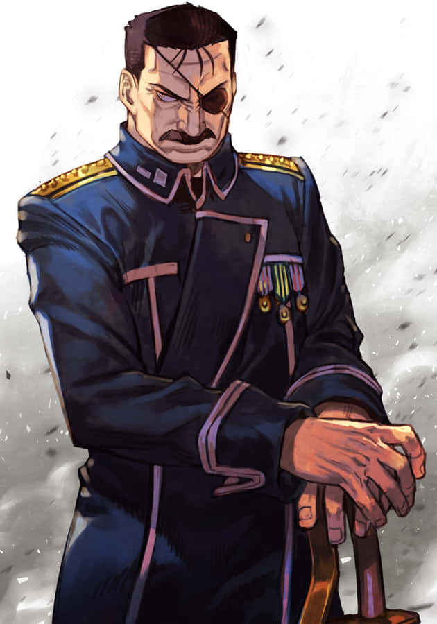 The Fierce King Bradley In Action Wallpaper