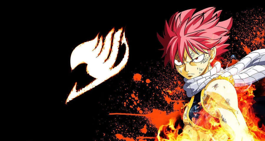 The Fiery Dragon Slayer - Natsu Dragneel Wallpaper