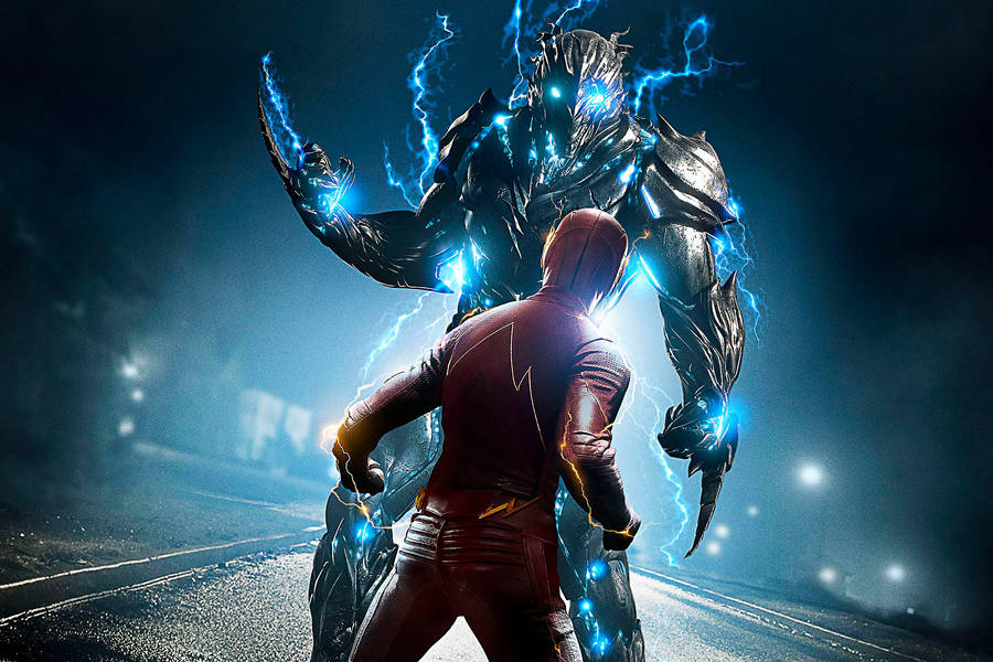 The Flash Vs Savitar Hd Wallpaper