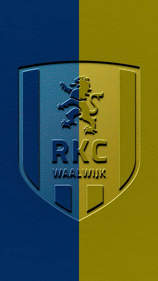 The Historic Colors Of The Rkc Waalwijk Football Club Wallpaper