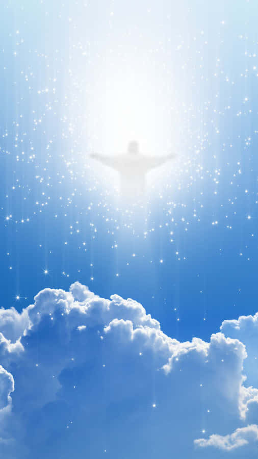 The Holy Spirit Of Jesus In Heaven Wallpaper