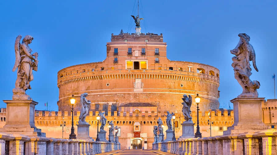 The Iconic Castel Santangelo Wallpaper