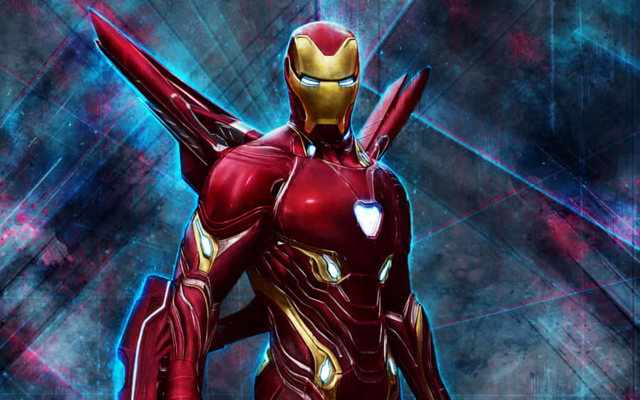 The Iconic Iron Man Suit, Perfected To The Last Detail Wallpaper