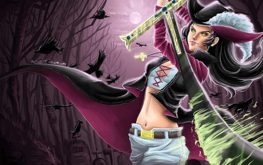 The Infamous Dracule Mihawk Wallpaper