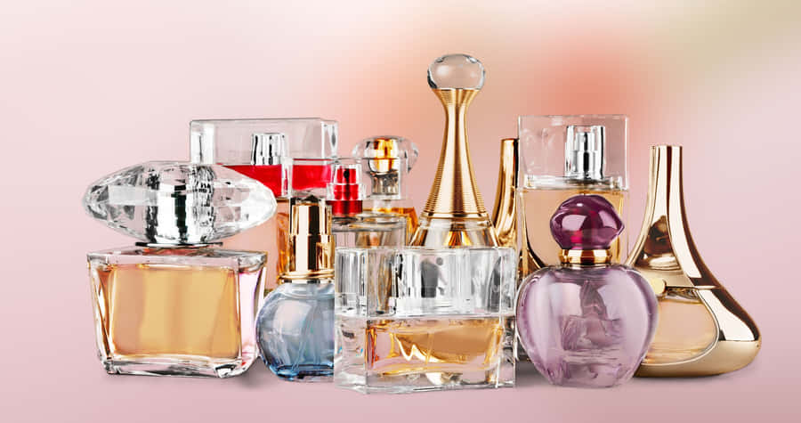 The Infinite Depth Of A Colorful Waterfall Wallpaper