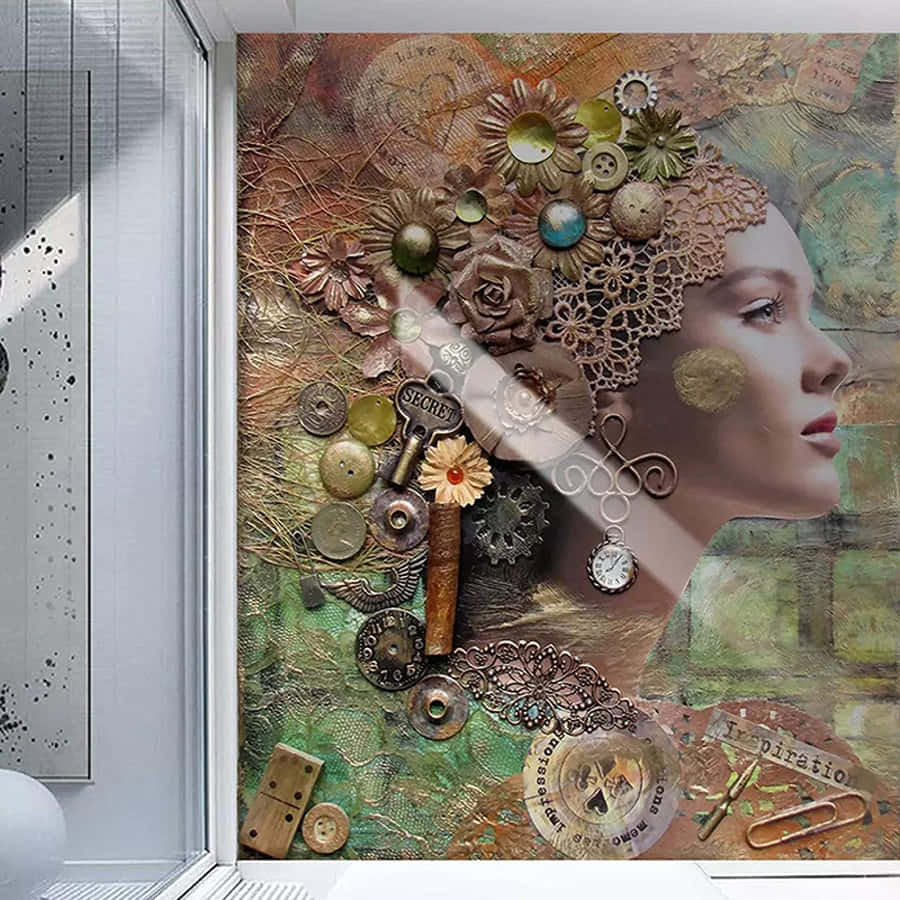 The Intersection Of Art And Technology Wallpaper