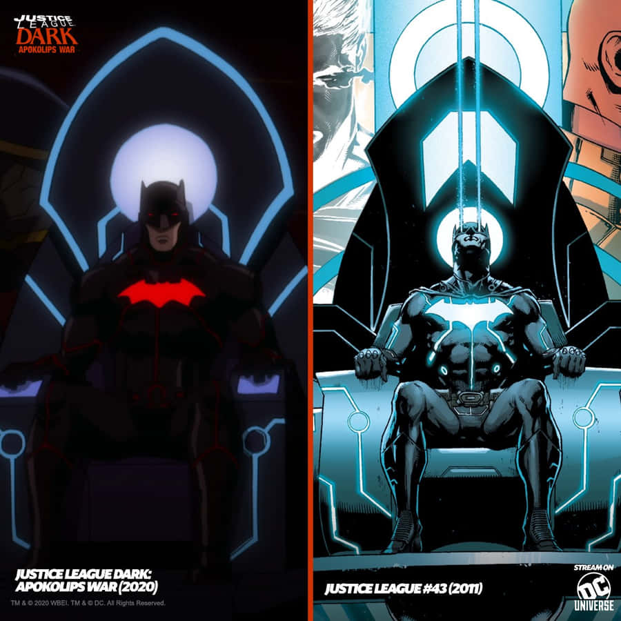 The Justice League Dark Exploring The Supernatural Realm Wallpaper