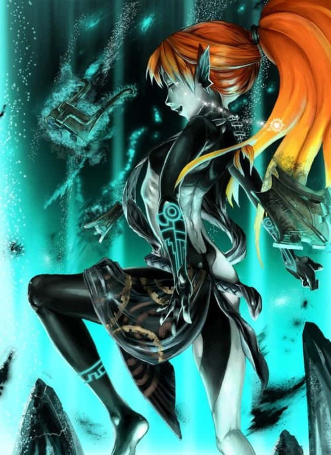 The Legend Of Zelda: Midna’s Enigmatic Presence Wallpaper