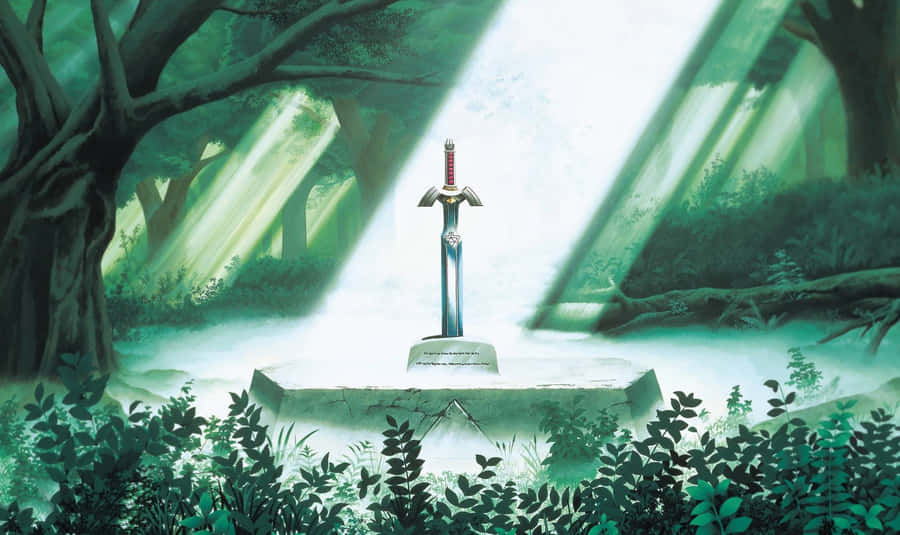 The Legend Of Zelda: Skyward Sword - Link Embarks On An Epic Adventure Wallpaper