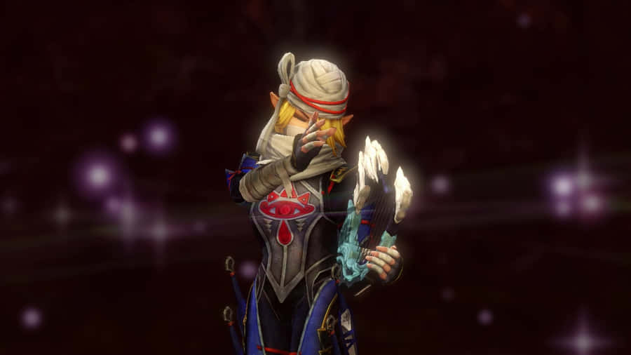 The Legendary Hero Of Hyrule, Link, Exploring The Enchanting World Of The Legend Of Zelda Wallpaper