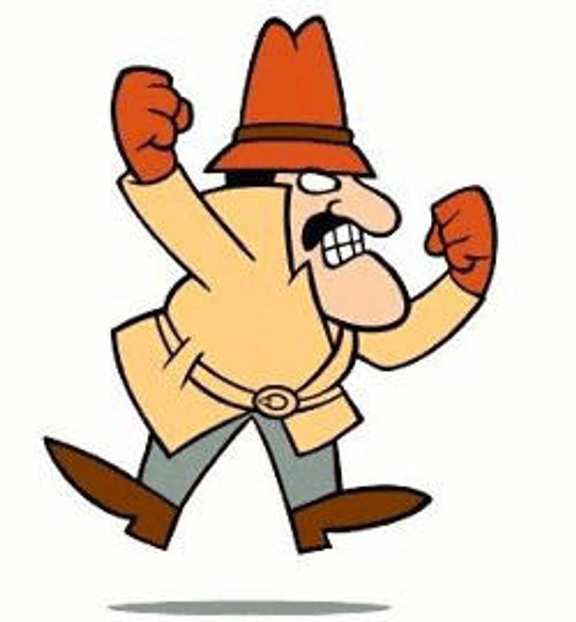 The Legendary Inspector Clouseau In A Scene From The Pink Panther Series Wallpaper