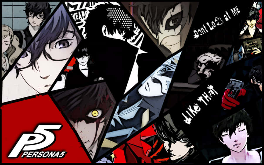The Logo Of Persona 5 Wallpaper