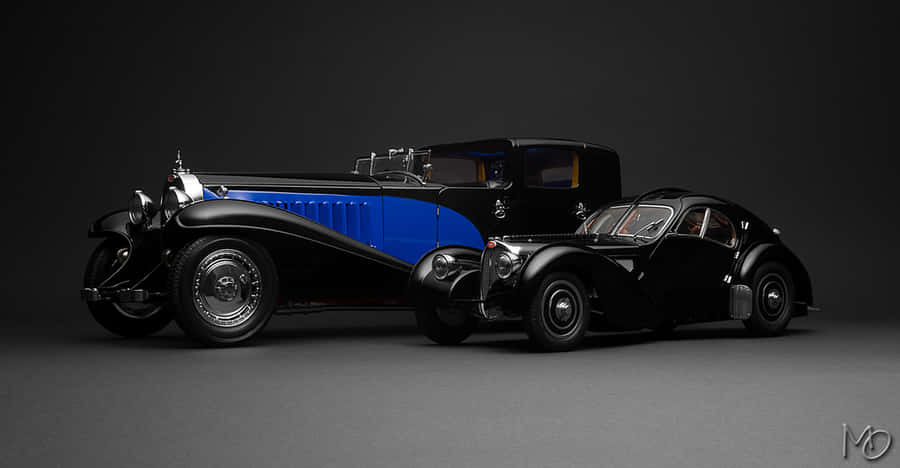 The Luxurious Bugatti Type 41 Royale In Its Full Glory Wallpaper