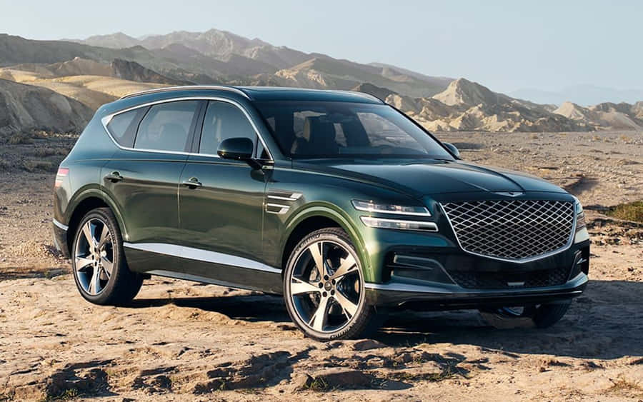 The Luxurious Genesis Gv80 In All Its Glory Wallpaper