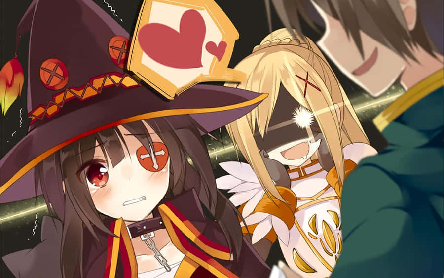 The Magical World Of Konosuba Comes Alive Wallpaper