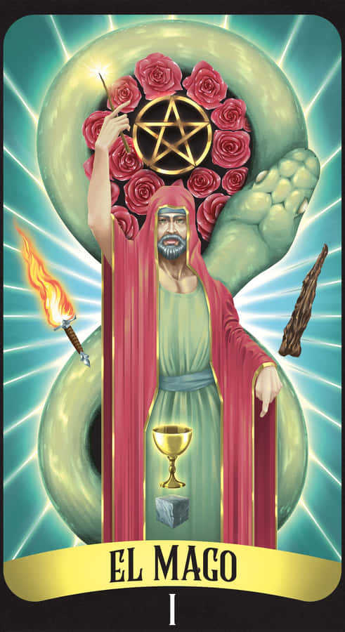 The Magician Tarot Card Wallpaper