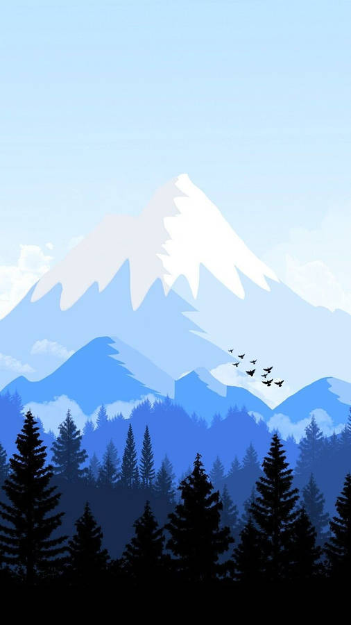 The Majestic Alps Wallpaper