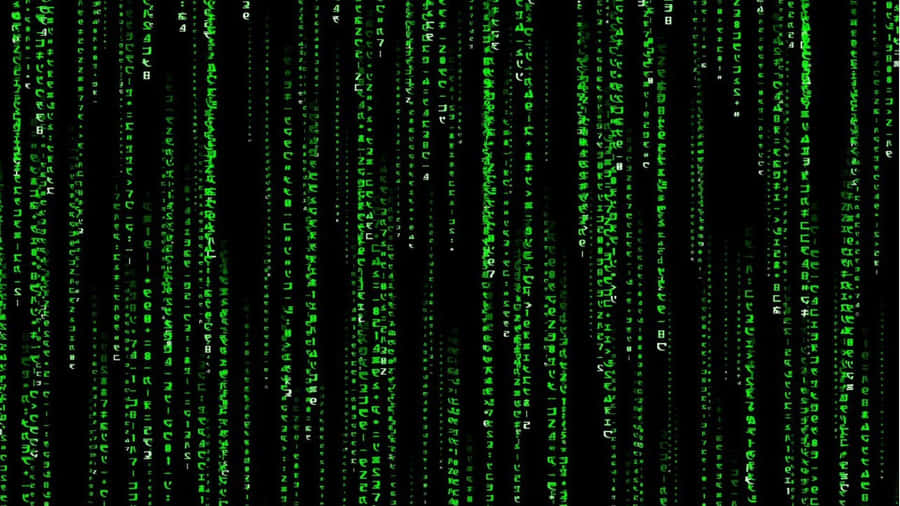 The Matrix - Cracking The Code Wallpaper