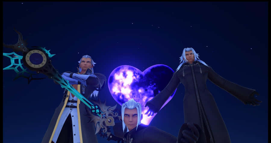 The Menacing Xehanort, The Main Antagonist Of The Kingdom Hearts Series Wallpaper