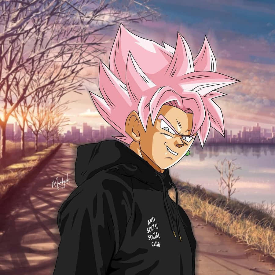 The Mightiest Fighter: Goku Black Supreme Wallpaper