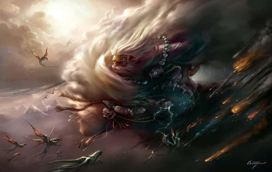 The Mighty God Of Thunder Wallpaper