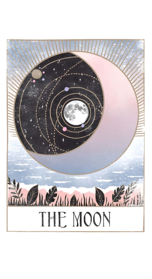 The Moon Tarot Card Wallpaper