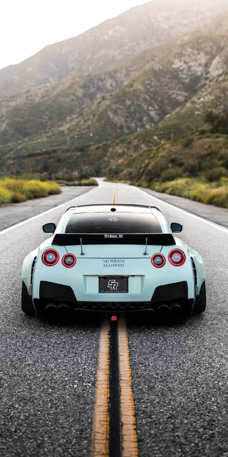 The Muscle Behind The Impressive Technology Of The Gtr Iphone Wallpaper