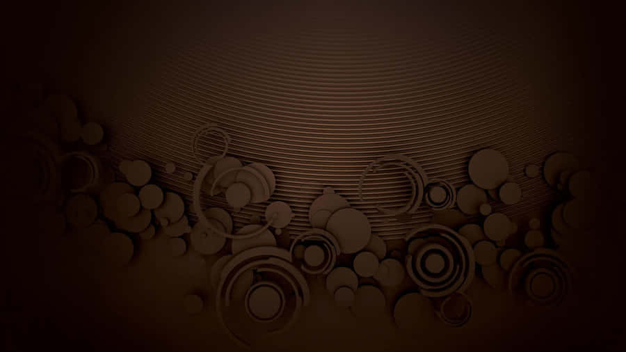 The Mysterious And Elegant Dark Brown Wallpaper Wallpaper