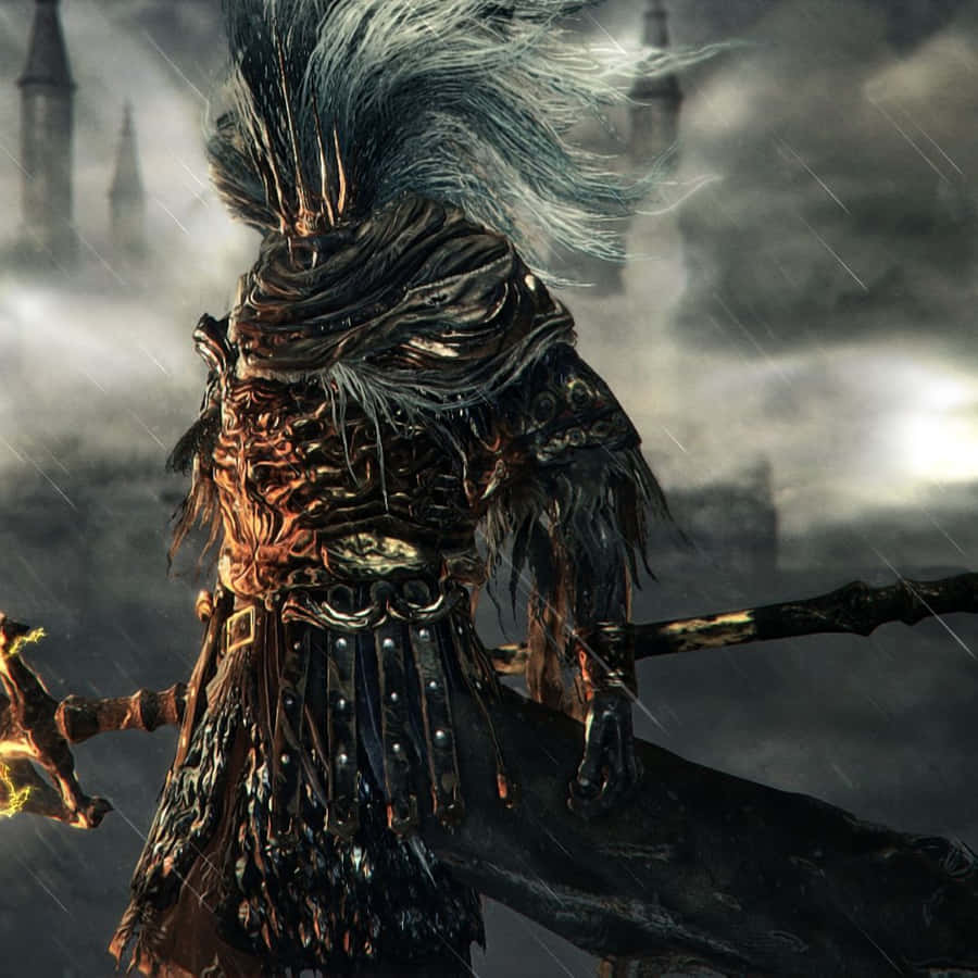 The Nameless King Unleashing His Fury In A Captivating Battle Wallpaper