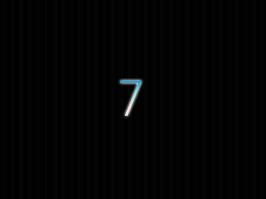 The Number Seven - A Symbol Of Perfection Wallpaper