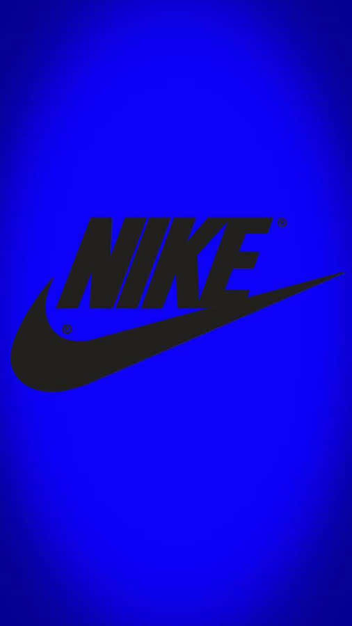 The Official Blue Nike Logo Wallpaper