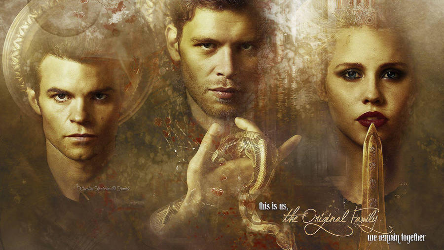 The Originals Characters Brown Aesthetic Wallpaper