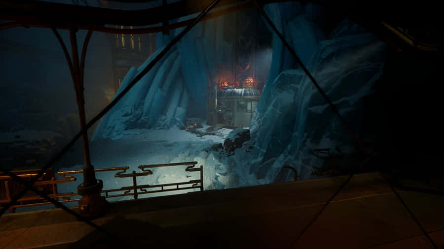 The Outer Worlds 2 Ice Cave Wallpaper