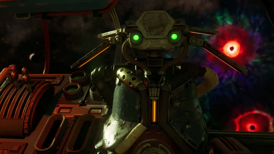 The Outer Worlds 2 Robot Companion Wallpaper