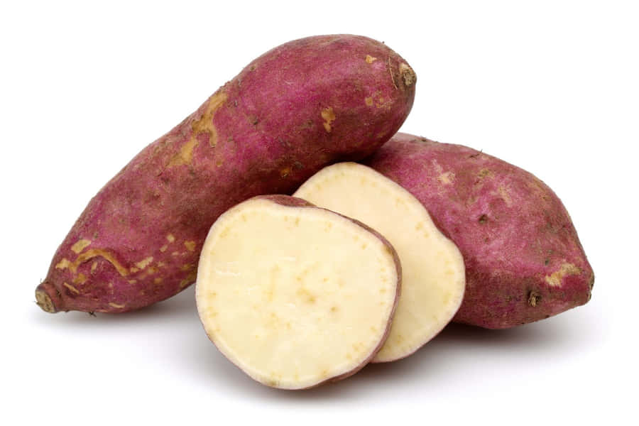 The Perfectly Purple Sweet Potato Wallpaper