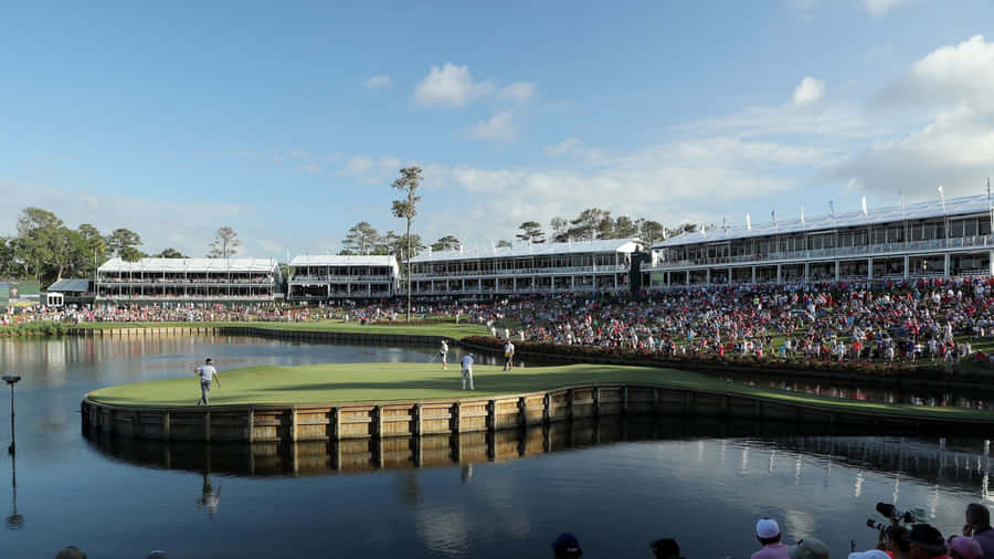 The Players Championship Iconic17th Hole Wallpaper