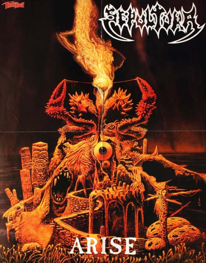 The Power Of Black Metal Music Wallpaper