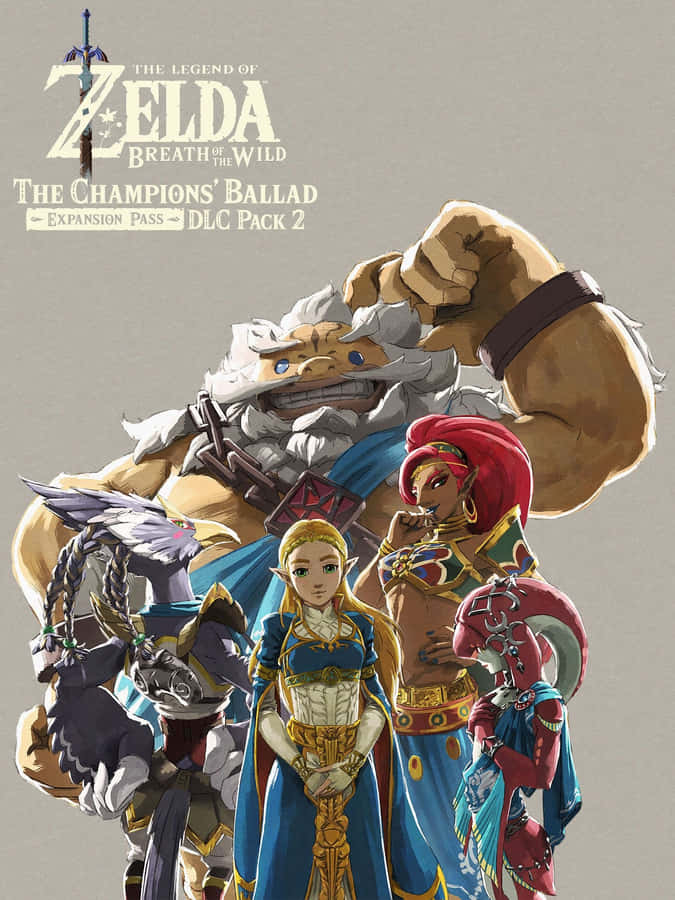 The Powerful Gerudo Champion, Urbosa, From The Legend Of Zelda: Breath Of The Wild Wallpaper