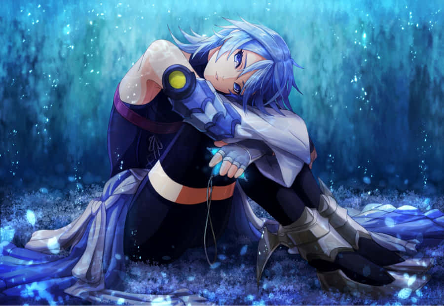 The Protector Of Light - Aqua From Kingdom Hearts Wallpaper