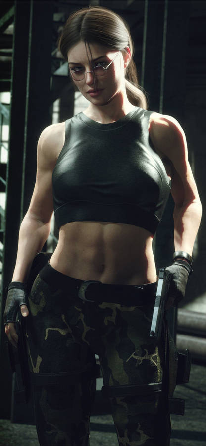 The Queen Of Adventure: Get The Lara Croft Experience In This New Iphone. Wallpaper