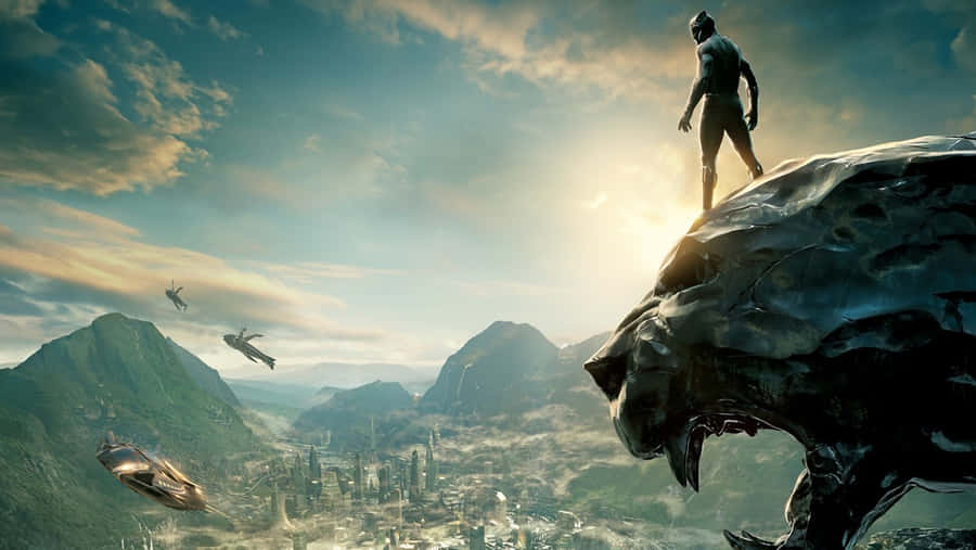 The Regal King Of Wakanda Wallpaper