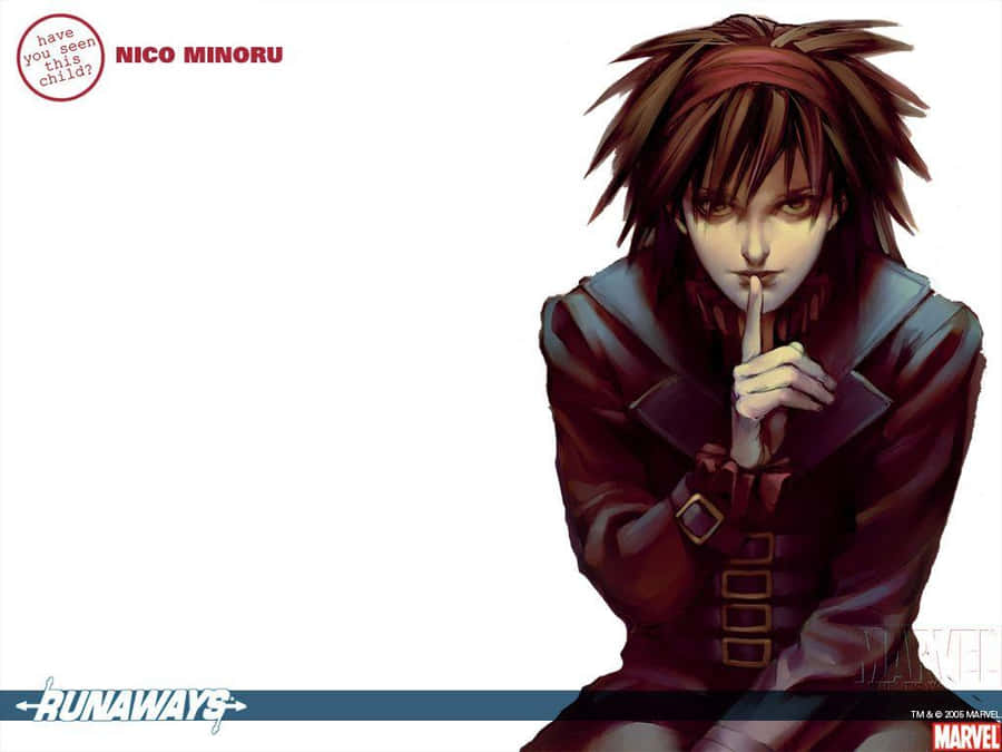 The Runaways - Teenage Superheroes In Action Wallpaper